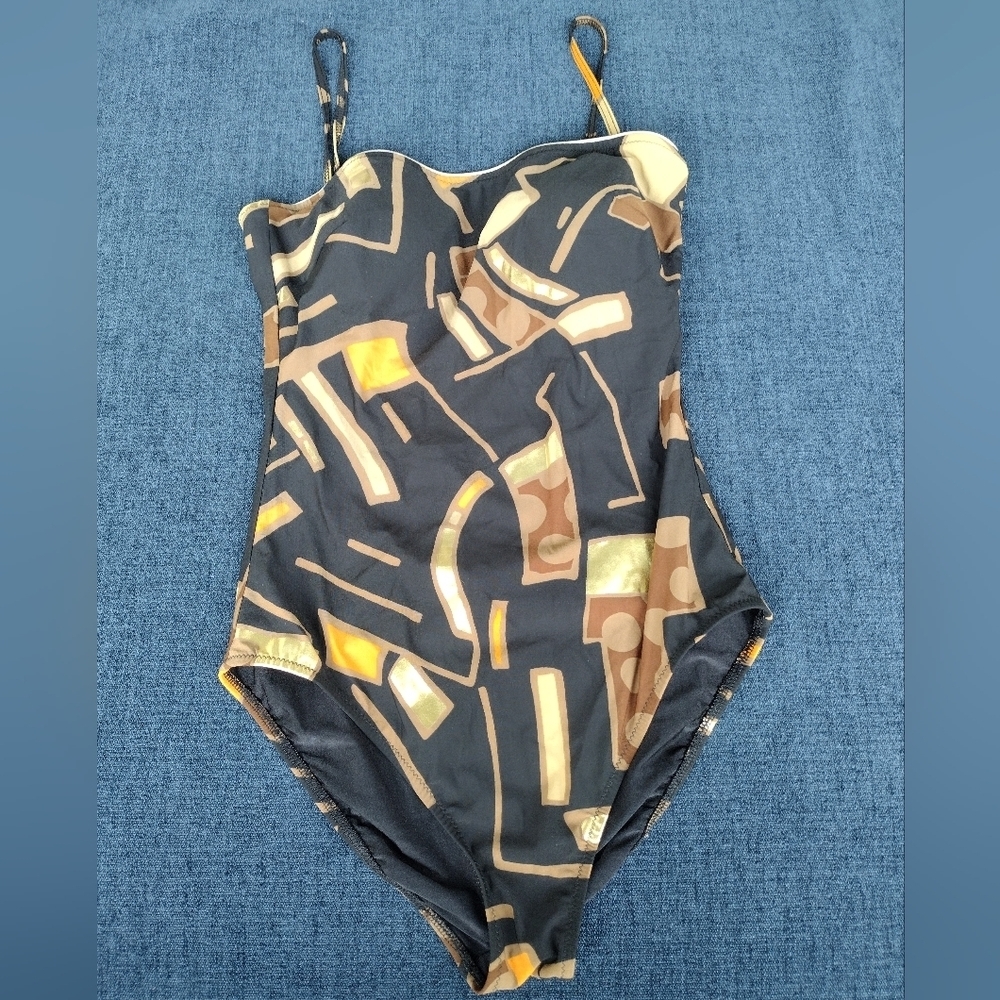 Gottex Women Printed Swimsuit Multicolor Size 12